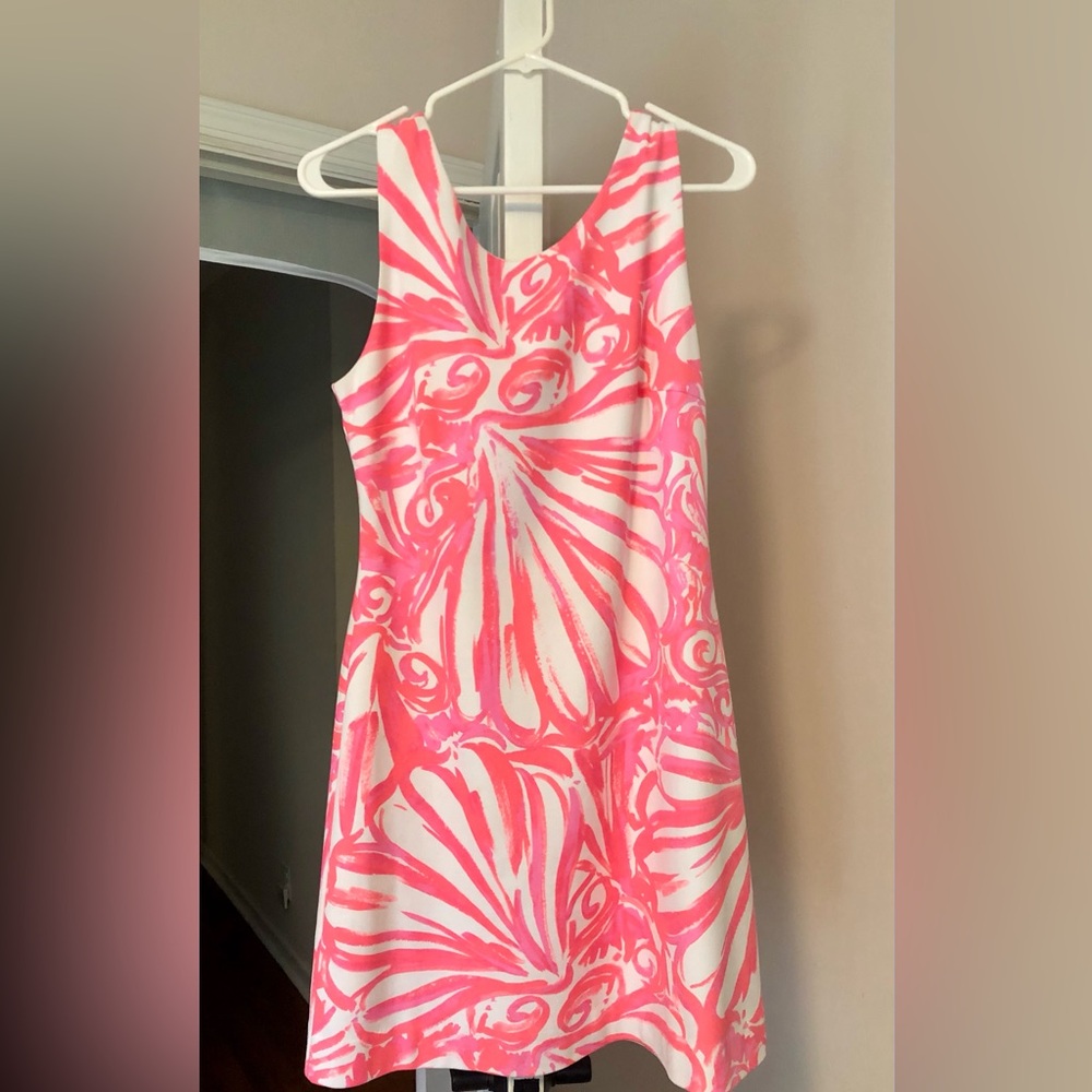 Lilly Pulitzer Pink and White Dress